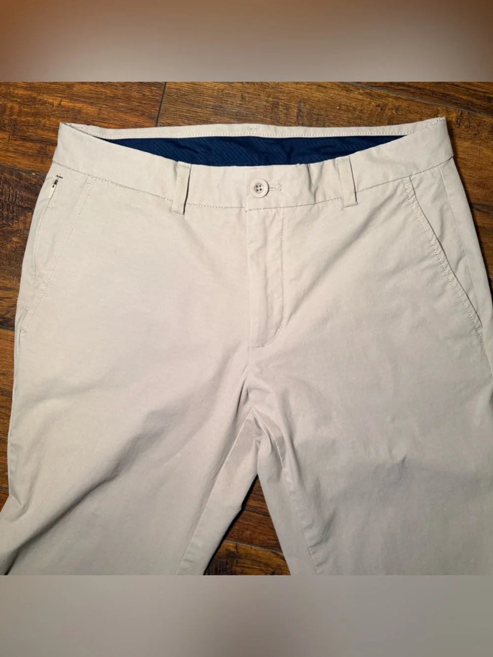 Vineyard Vines Performance On-The-Go Pants Men's Stillwater Kakhi  SZ 30/32 Golf